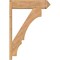 Ekena Millwork Balboa Arts & Crafts Smooth Outlooker, Western Red Cedar, 7 1/2"W x 28"D x 40"H OUT08X28X40BOA03SWR - alternate 4